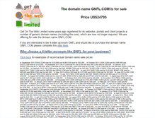 Tablet Screenshot of gnfl.com